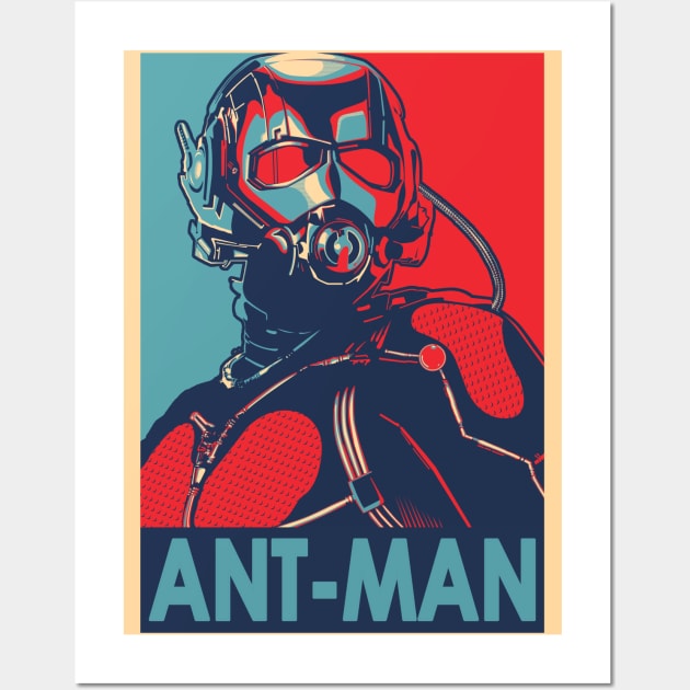 Ant-Man Wall Art by dnacreativedesign